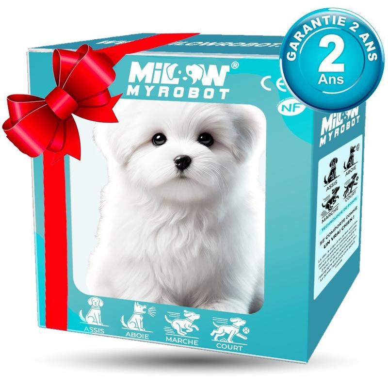 New Realistic Robotic Dog Plush Toy ā Interactive Puppy That Walks, Barks & Wags Tail, Adorable Smart Pet Toy for Kids & All Ages, Perfect Christmas Gift for Dog Lovers and Family Fun