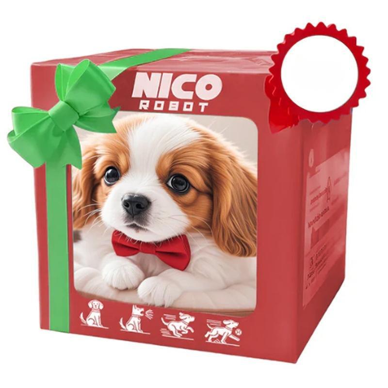 New Realistic Robotic Dog Plush Toy – Interactive Puppy That Walks, Barks & Wags Tail, Adorable Smart Pet Toy for Kids & All Ages, Perfect Christmas Gift for Dog Lovers and Family Fun